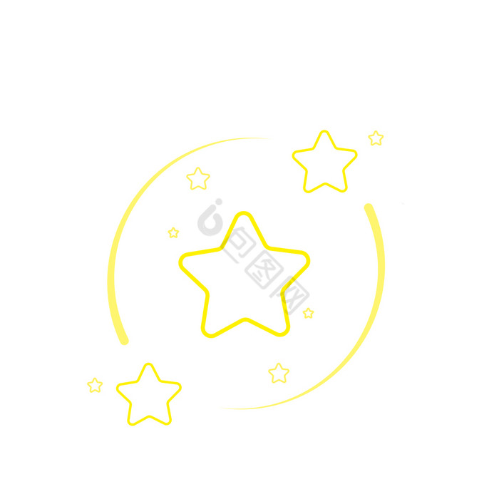 明星布满星星的晚上下降明星烟花闪烁发光闪图片