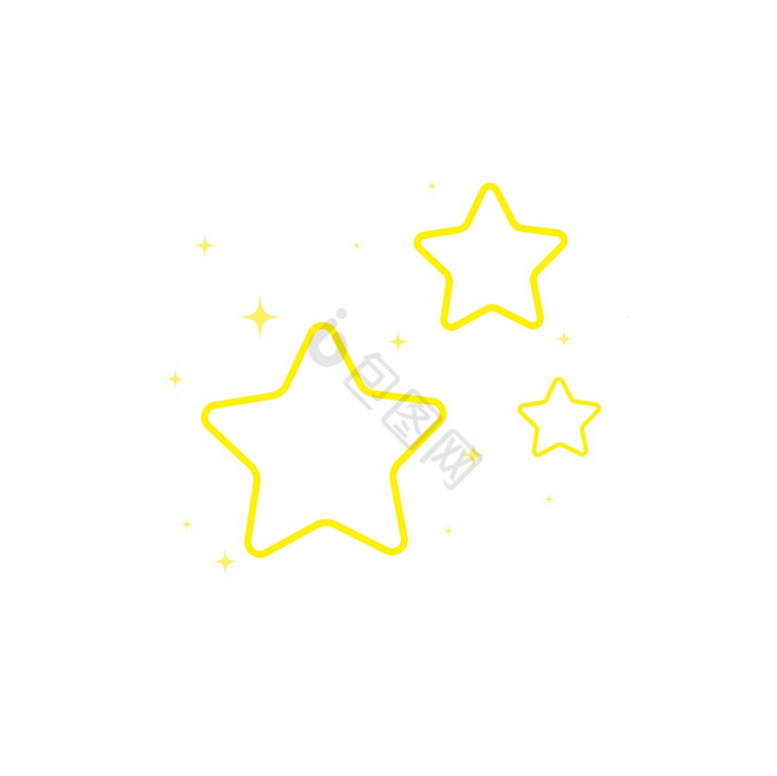 明星布满星星的晚上下降明星烟花闪烁发光闪图片
