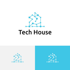 技术房子网络电脑网络互联网标志