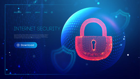 低聚锁数据安全网络安全电脑网络网络犯罪向