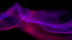 紫色的技术音乐波背景霓虹灯红色的光复古的紫色的技术音乐波背景霓虹灯红色的光