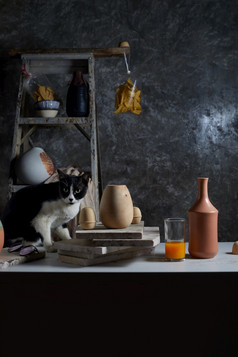 陶瓷工作室设备为工艺工作与粘土