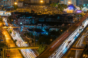 曼谷泰国10<strong>月夜</strong>间曼谷城市曼谷的资本和的大多数人口众多的城市泰国