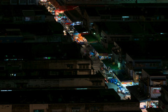 夜间曼谷城市曼谷的资本和的大多数人口<strong>众多</strong>的城市泰国