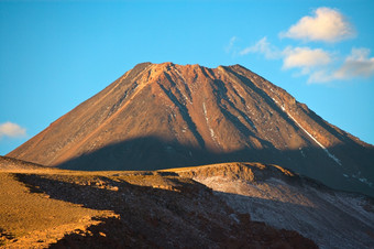 chiliques火山的Altiplano高安第斯山脉的高原阿塔卡马沙漠智利南美国