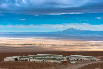 三佩德罗阿塔卡马阿塔卡马沙漠阿尔玛<strong>基地</strong>营智利部分阿尔玛<strong>基地</strong>营基础设施和视图的阿塔卡马盐湖撒拉语阿塔卡马
