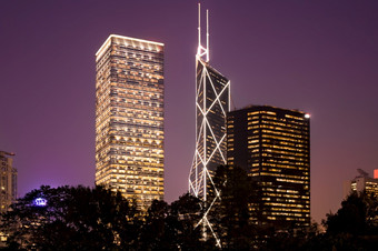摩天大楼钟婉中央区在香港香港岛在香港香港中国亚洲