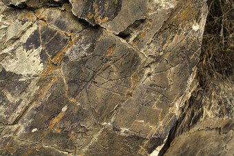 的史前岩石艺术网站的coa谷开放空气上<strong>旧石器时代</strong>的考古网站东北葡萄牙