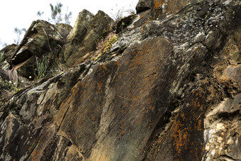 的史前岩石艺术网站的coa谷开放空气上旧石器时代的考古网站东北葡萄牙