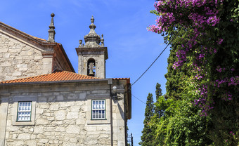 贝尔塔彼得教堂与四个窗户<strong>新古典</strong>主义建筑风格完成的世纪卡斯特罗圈葡萄牙