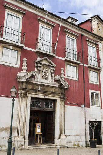 外观的世纪azurara宫哪一个房子的博物馆<strong>葡萄牙</strong>语装饰艺术里斯本<strong>葡萄牙</strong>