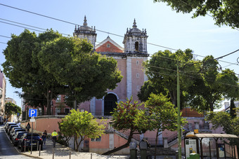 的教区教堂圣人他场第一个建的世纪和专门的神圣的<strong>烈士</strong>里斯本是重建的世纪里斯本葡萄牙