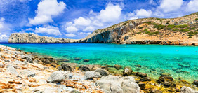 科努帕海滩与绿松石海岛希腊