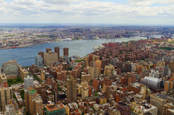 空中vews新纽约城市美国