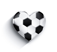 足球球的形状心
