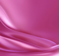 摘要背景与波粉红色的丝绸