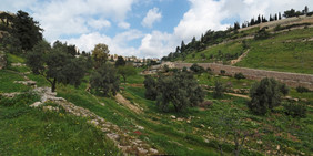 欣嫩子谷欣诺姆谷附近的老城市耶路撒冷