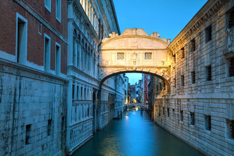 桥叹了<strong>口气</strong>威尼斯意大利的日出
