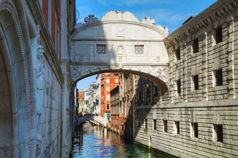 桥叹了<strong>口气</strong>威尼斯意大利阳光明媚的一天