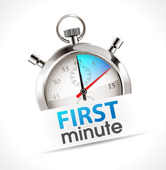 秒表第一个一分钟促销时间概念