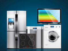 厨房和房子电器微波洗机冰箱气体炉子洗碗机