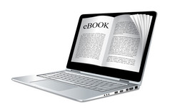 电子书概念移动PC电子书