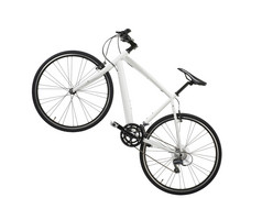 自行车孤立的白色背景自行车孤立的白色