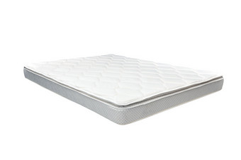 白色床垫孤立的白色背景白色床垫