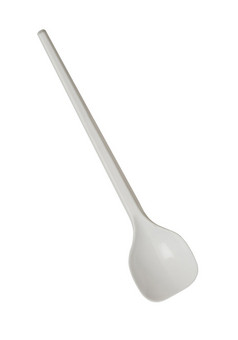 塑料勺子孤立的白色背景塑料勺子