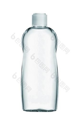 瓶洗发水孤立的白色背景瓶洗发水