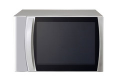 微波烤箱孤立的白色背景微波烤箱