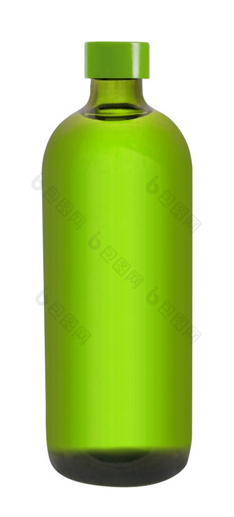 塑料瓶喝水孤立的白色塑料瓶喝水