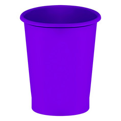 紫色的塑料桶