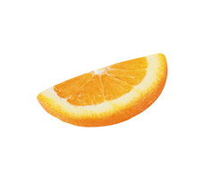 橙色片白色背景