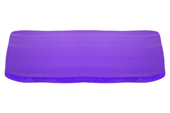 紫色的瑜伽席