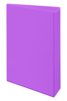 紫色的文件夹孤立的白色背景