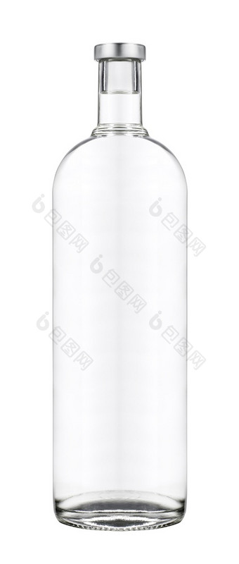 漂亮的清晰的基斯酒瓶孤立的漂亮的清晰的基斯酒瓶