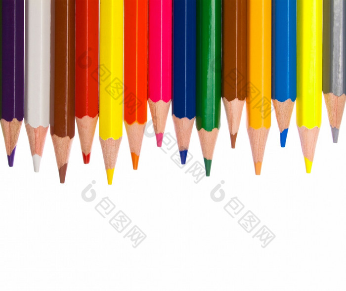 铅笔孤立的白色背景铅笔