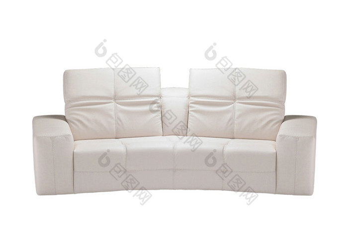 白色沙发白色背景白色沙发