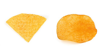 nacho<strong>芯片</strong>与土豆<strong>芯片</strong>孤立的nacho<strong>芯片</strong>与土豆<strong>芯片</strong>孤立的