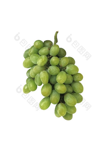 群成熟的葡萄白色背景群成熟的葡萄