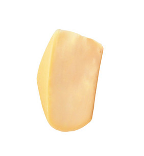 一块奶酪孤立的一块奶酪孤立的