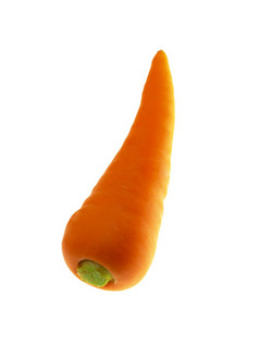 新鲜的胡萝卜孤立的白色背景新鲜的胡萝卜孤立的