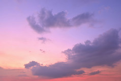 的天空与云美丽日落背景的天空与云美丽日落背景