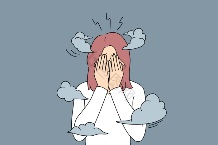 心烦意乱图片-心烦意乱素材免费下载-包图网