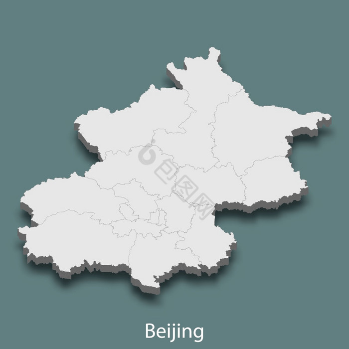 等角地图北京城市中国向量插图等角地图北京图片