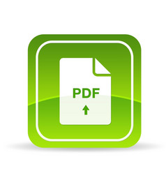 高决议绿色pdf图标白色背景
