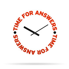 高决议时钟与的单词时间为答案白色背景