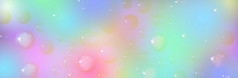 肥皂泡沫色彩斑斓的背景全景图像