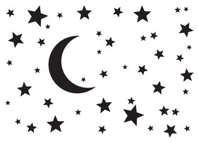 月亮和星星
